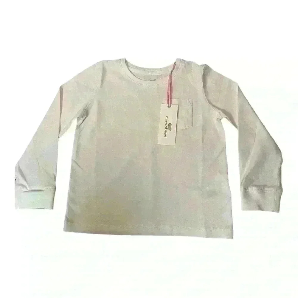 Vineyard Vines Long Sleeve Tee. NWT. Girls 4T